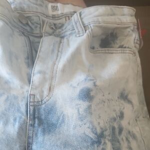 RSO Brand Jean Shorts, Identified As A Curvy High-Rise Style In Women's Size 28.